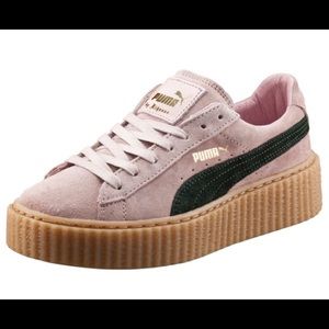 suede hyper embroidered women's sneakers